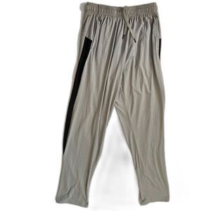 Reebok Men’s Sweat Pants Gray & Black